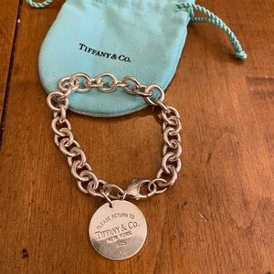 Tiffany & Co. Round Tag Bracelet